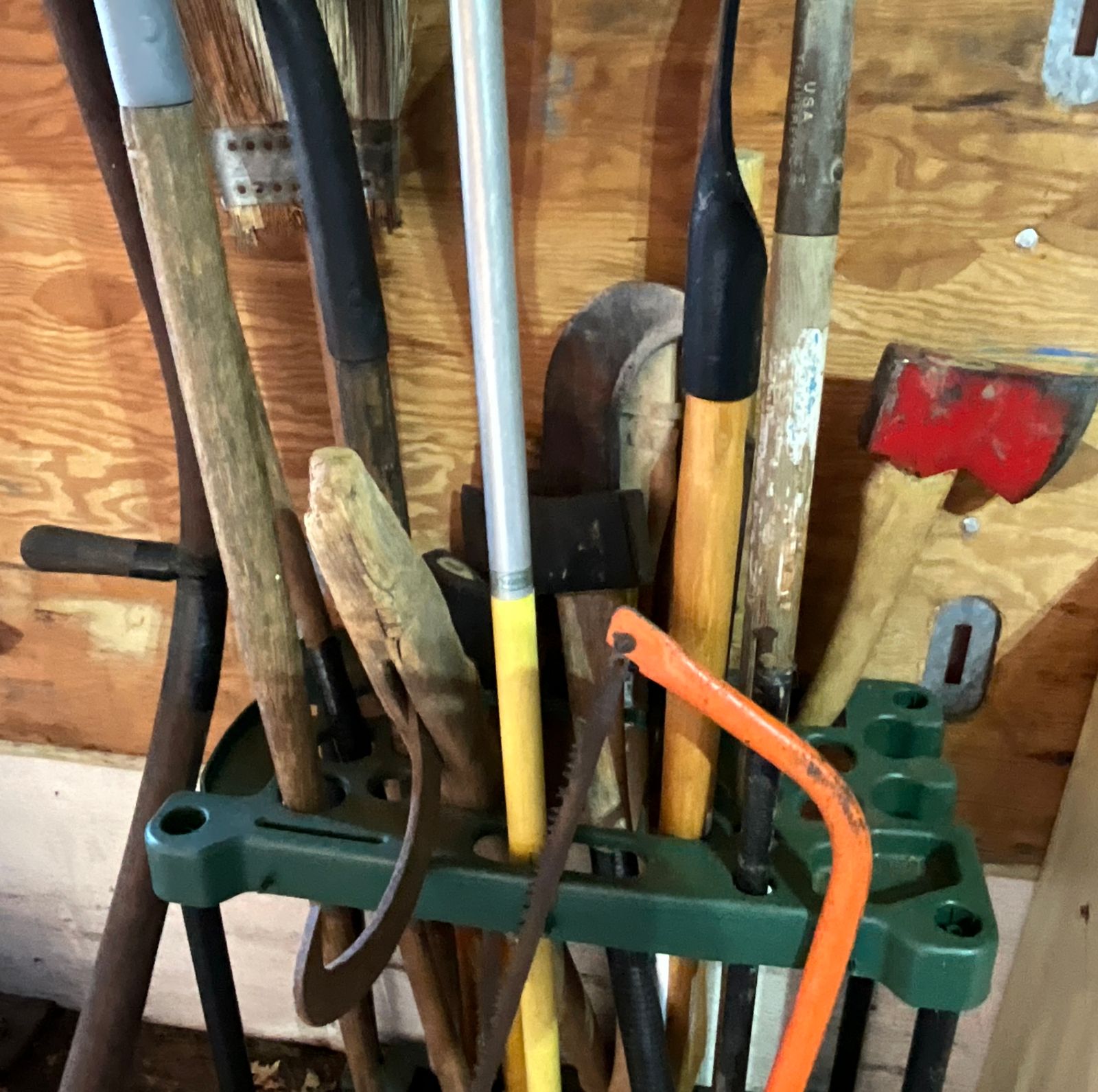 ASSORTED HAND TOOLS AND HAND TOOL HOLDER. Teel Auctions
