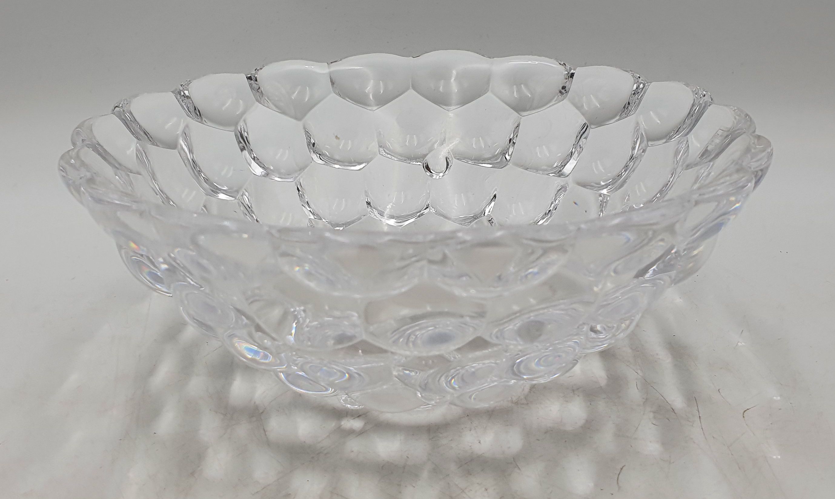 586 · AN ORREFORS CRYSTAL BOWL