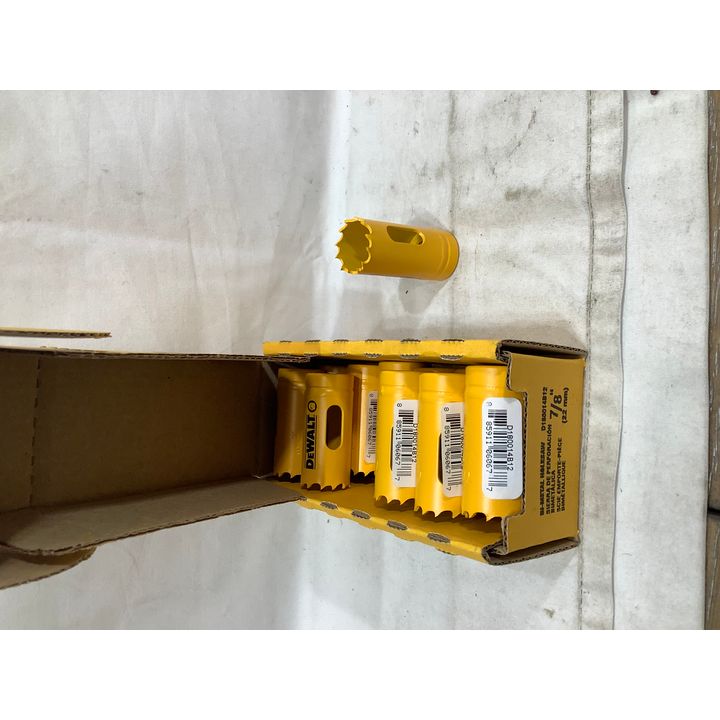 Dewalt Bi-Metal Holesaw, 7/8", 12 Pack