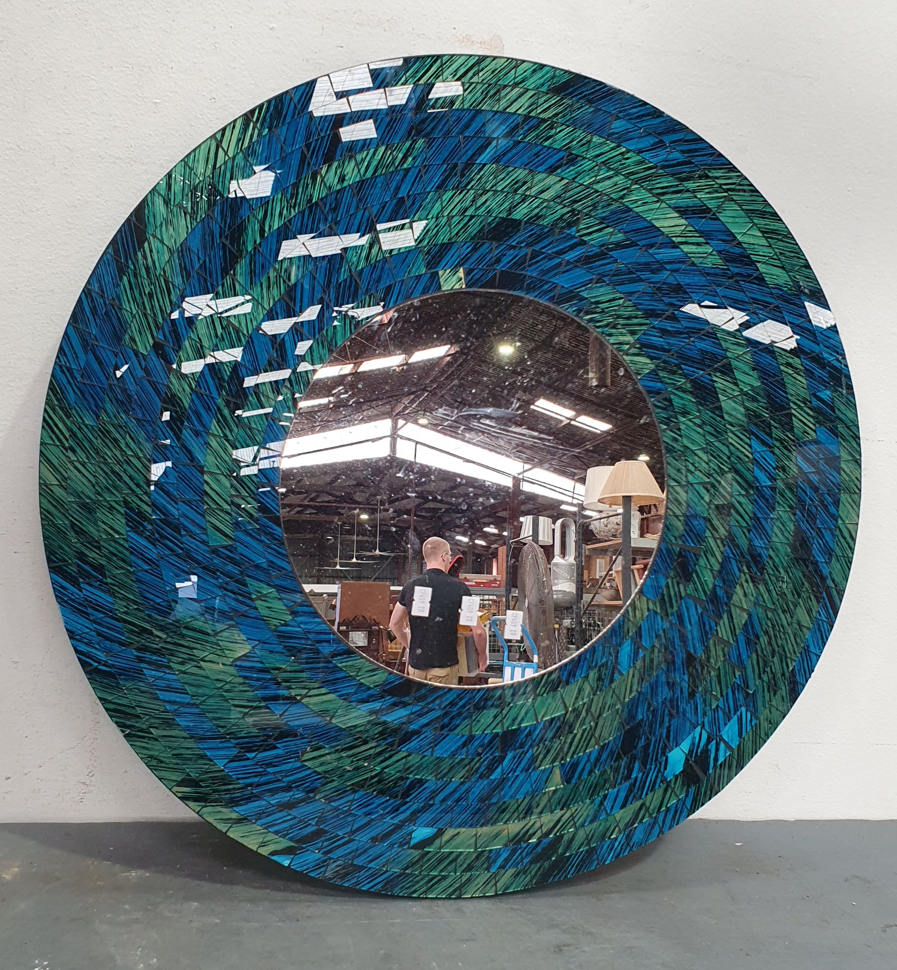 A Contemporary Circular Mirror