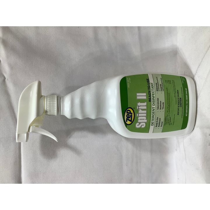 1qt Zep Spirit II Ready To Use Detergent Disinfectant