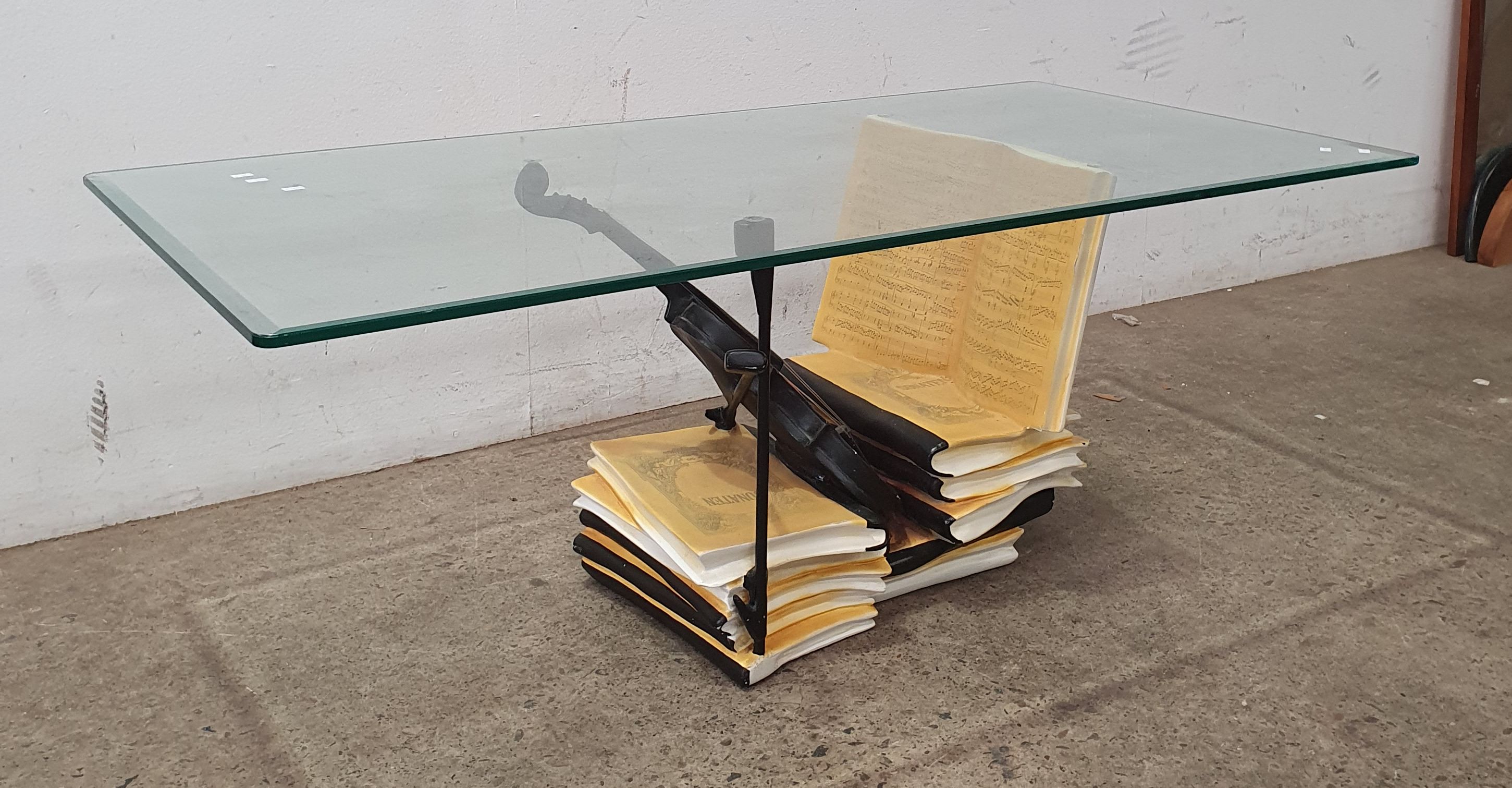 A Musical Themed Coffee Table