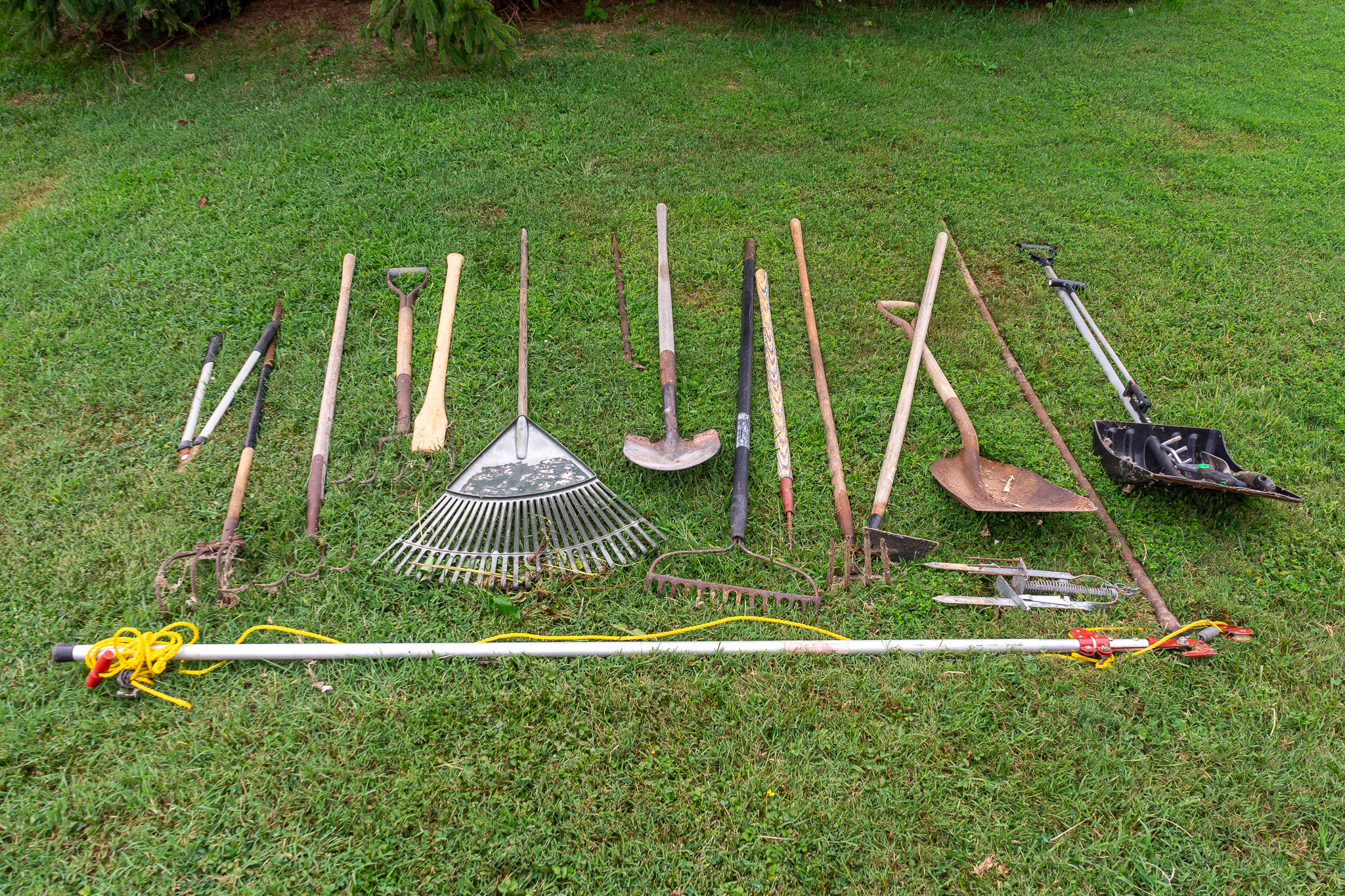 Large Collection of Yard Tools | Harritt Group, Inc
