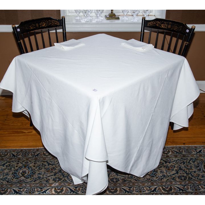A Table & Two Hitchcock Chairs