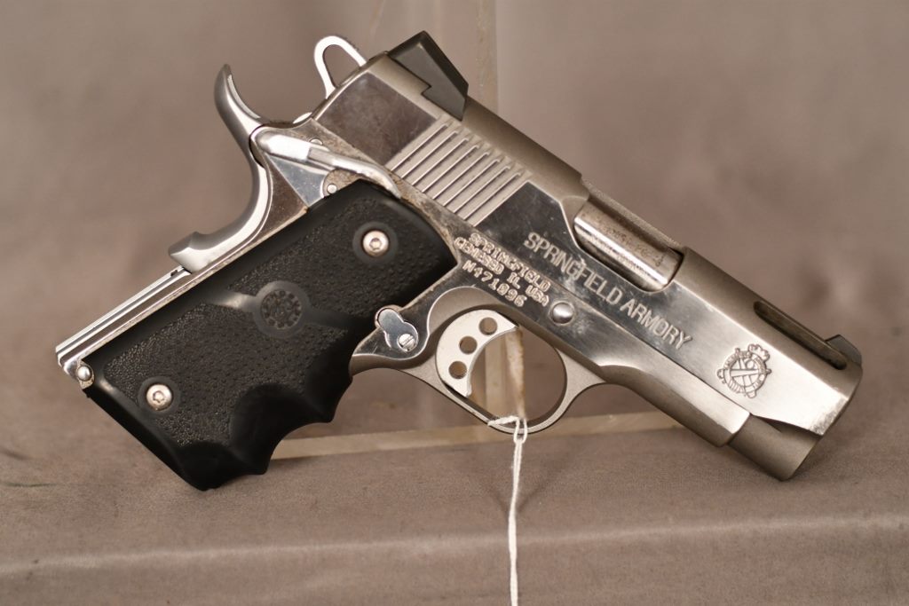 Springfield V10 Ultra Compact, .45 acp cal. auto pistol, Stainless