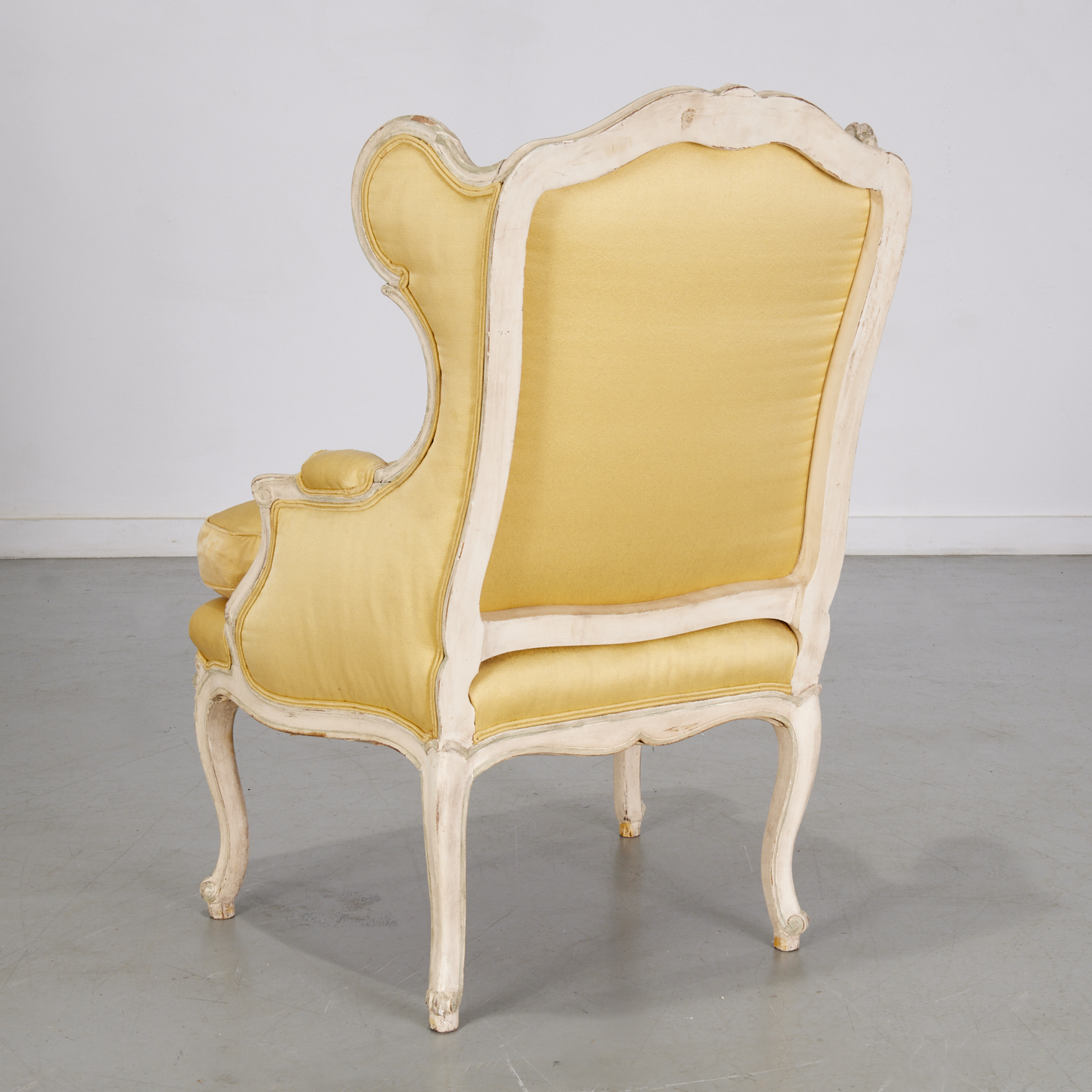At Auction: Pair French Oversized Louis XV Style Chairs