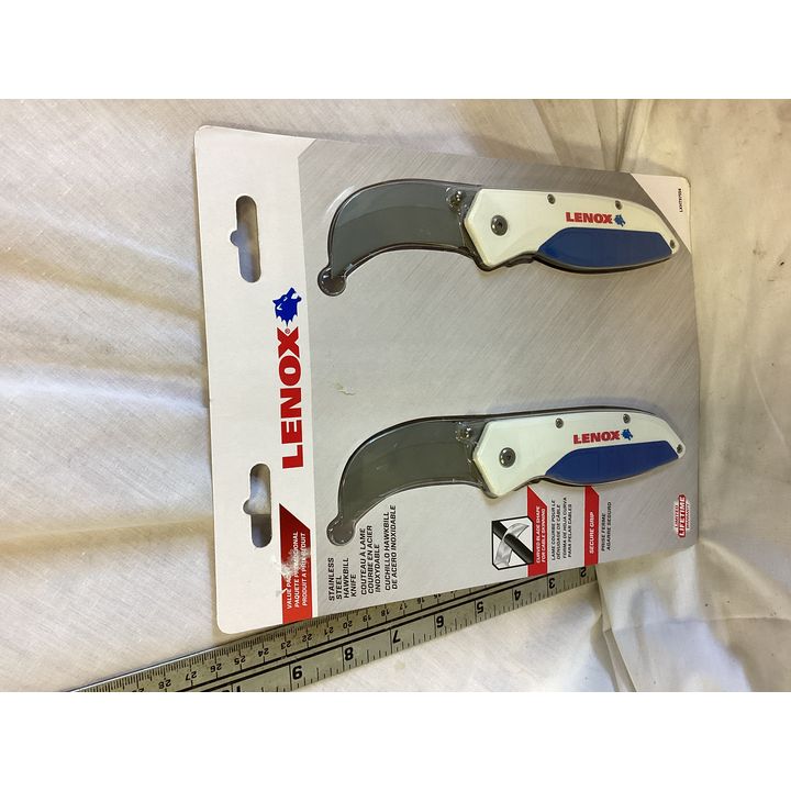 Lenox 2pk Stainless Steel Hawkbill Knives