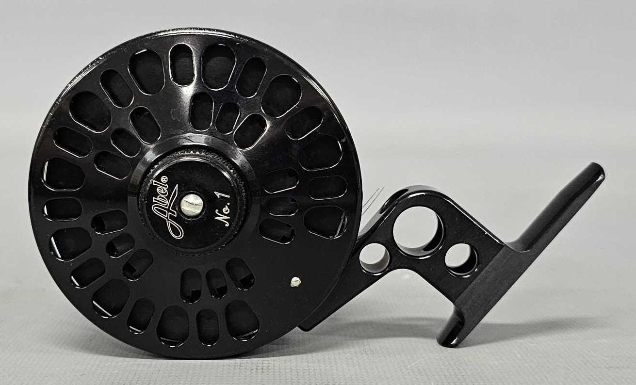 Abel No 1 Fly Fishing Reel With A8164 Raised Foot In Soft Case