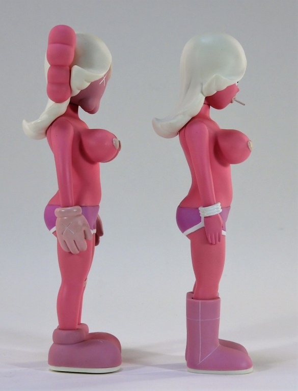 KAWS X Todd James REAS Twins Pink | Bruneau and Co.