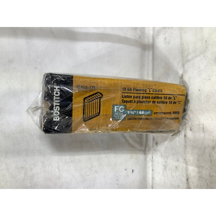 Bostitch 18Ga Flooring "L" Cleats 1-3/4",1000ct