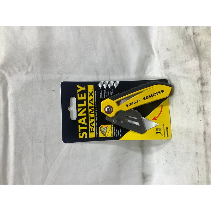 Stanley Fatmax Folding Fixed Blade Knife w/ 3 Blade Storage