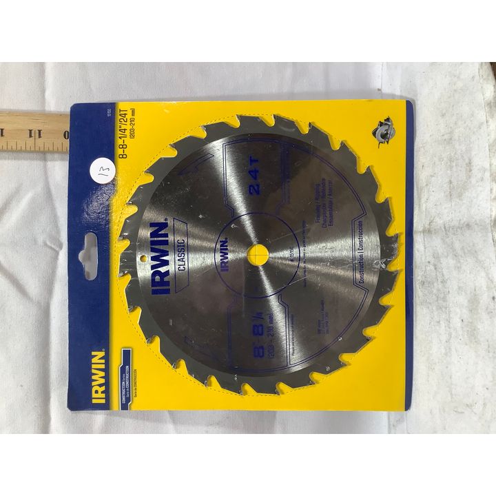 Irwin Classic 8"-8-1/4" Construction Saw Blade 24T