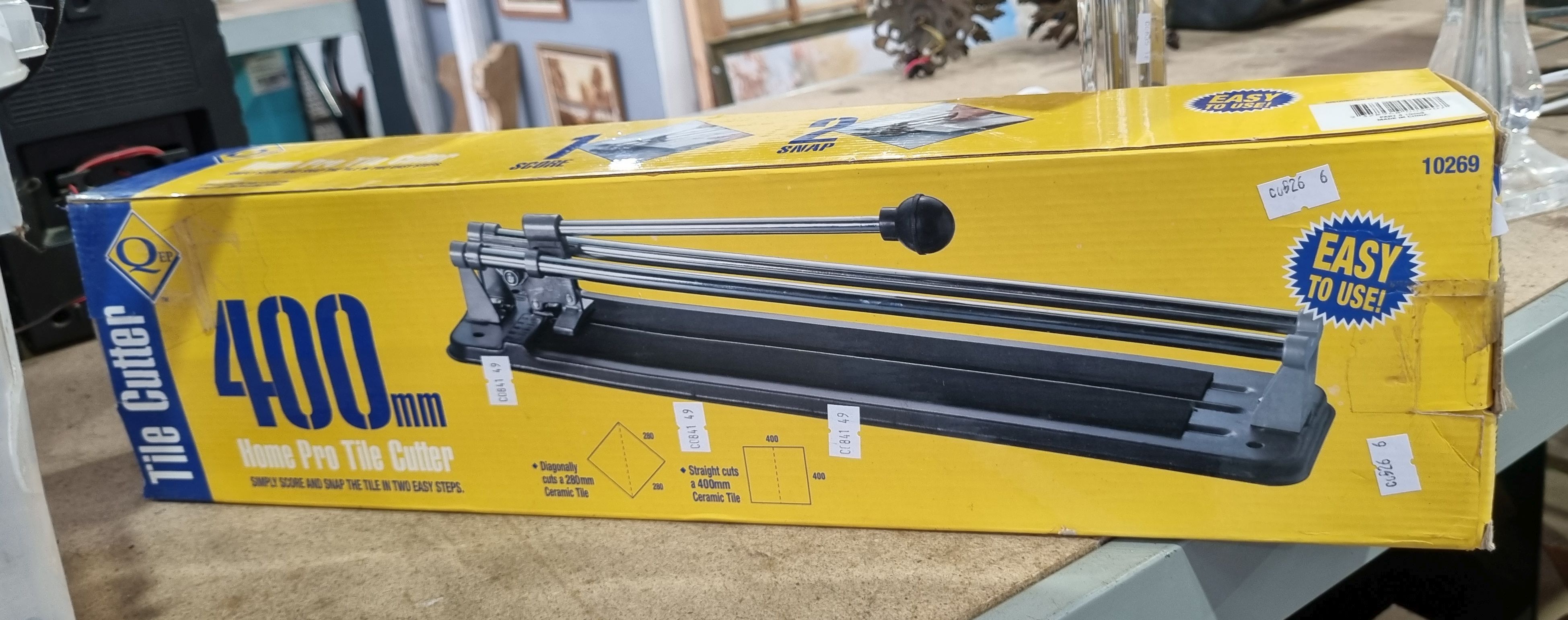A Boxed Tile Cutter