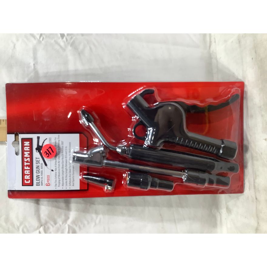 Craftsman 6pc Blow Gun Set