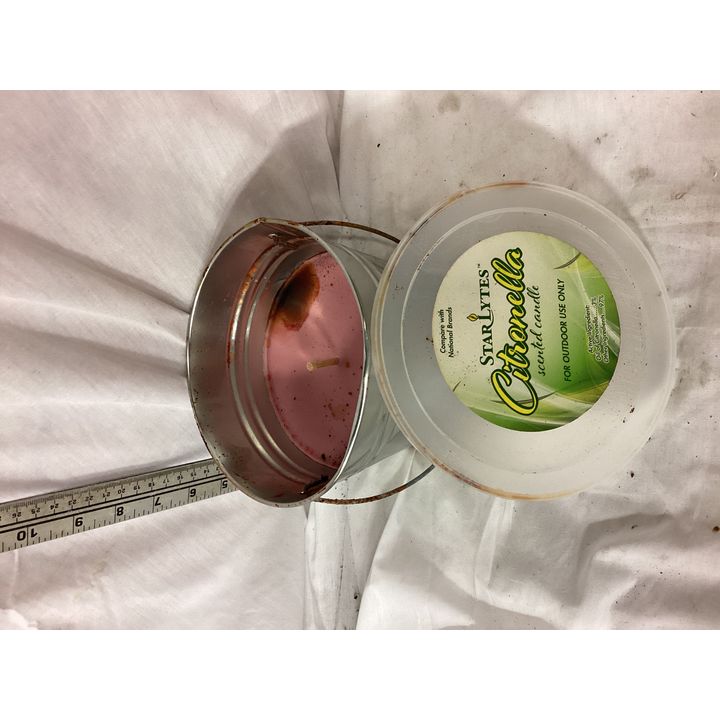 StarLytes Citronella Scented Candle For Outdoor Use Only