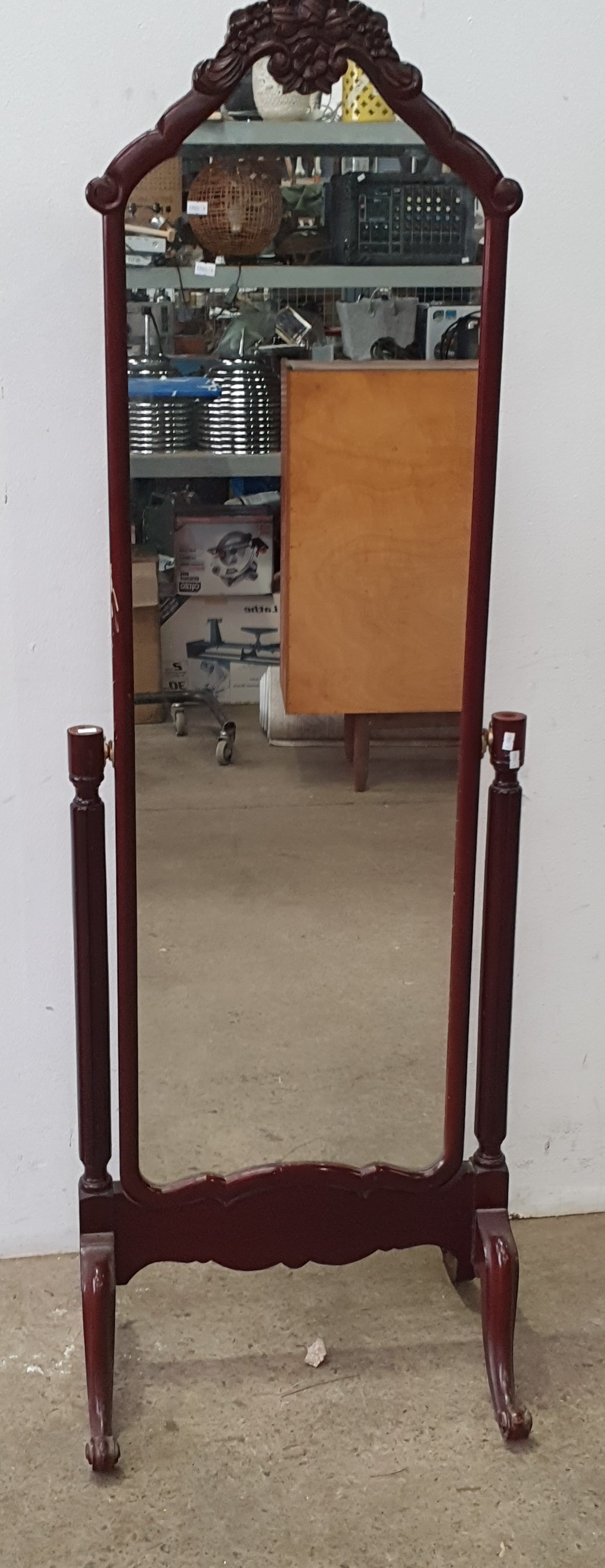 A Cheval Mirror