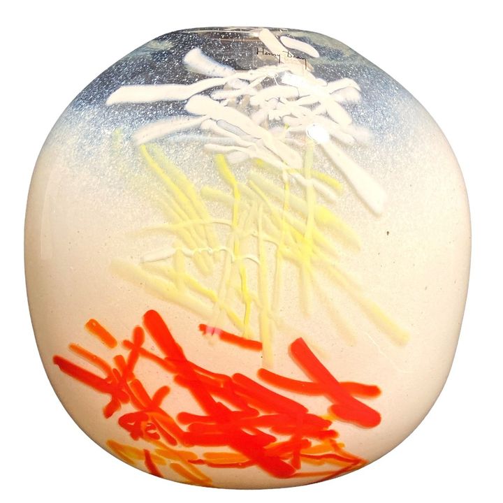 HENRY DEAN Ultra Modern Art Glass Vase