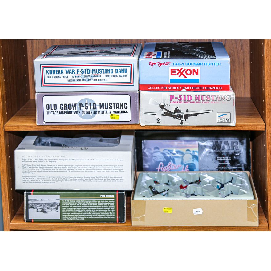 Selection of Die-Cast Military Airplanes