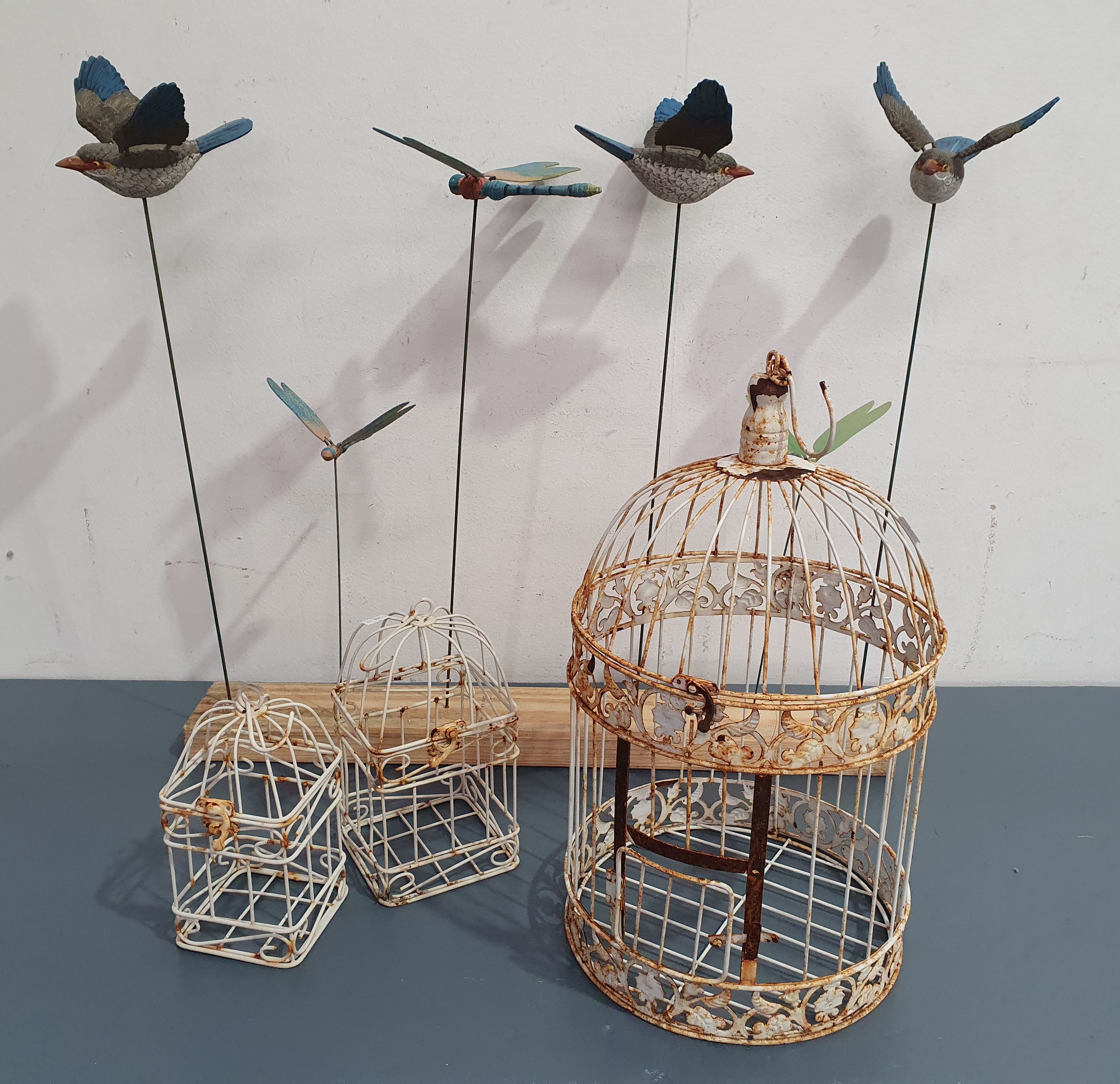 Three Birdcages