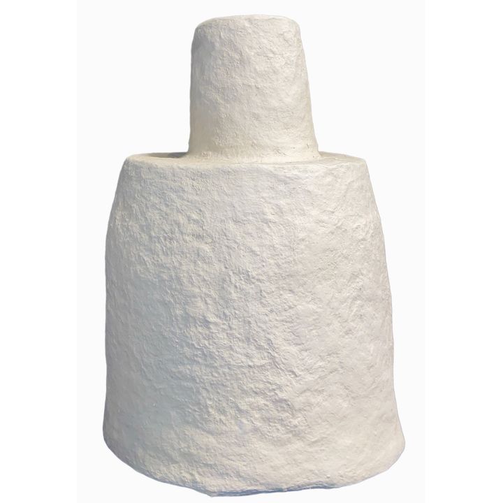 Large Post Modern Paper Mache Vessel