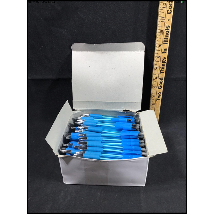 100ct Blue Pens