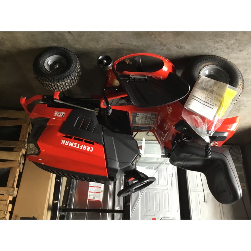 Craftsman Battery Powered Lithium Ion 42" Deck Tractor Riding Mower Model: 33CCA7ZS793 - Battery Will Not Charge-(In Back)