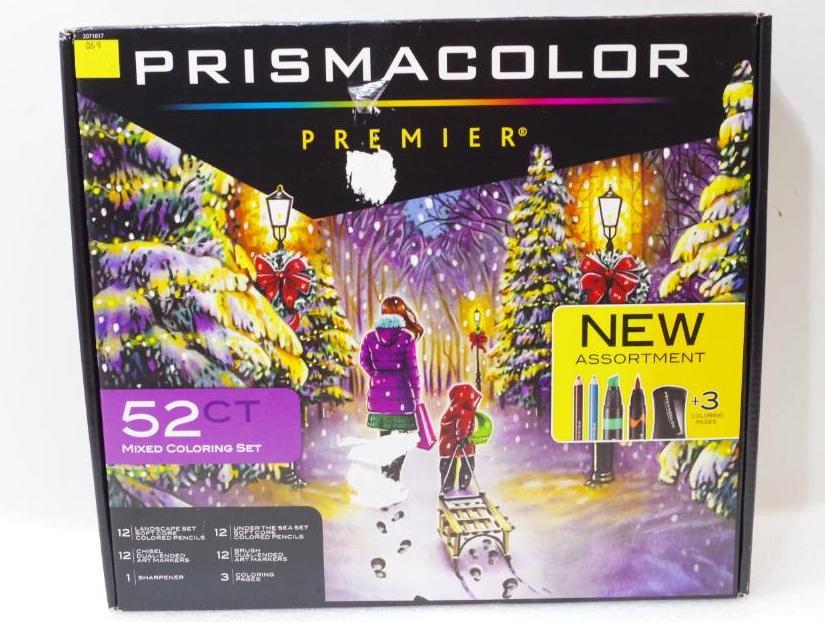 Prismacolor Premier 52-Piece Mixed Coloring Set 
