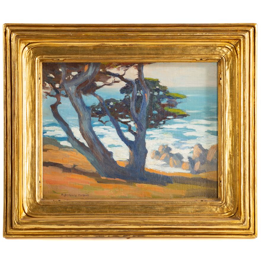 Mary DeNeale Morgan. "Coastal Cypress," oil
