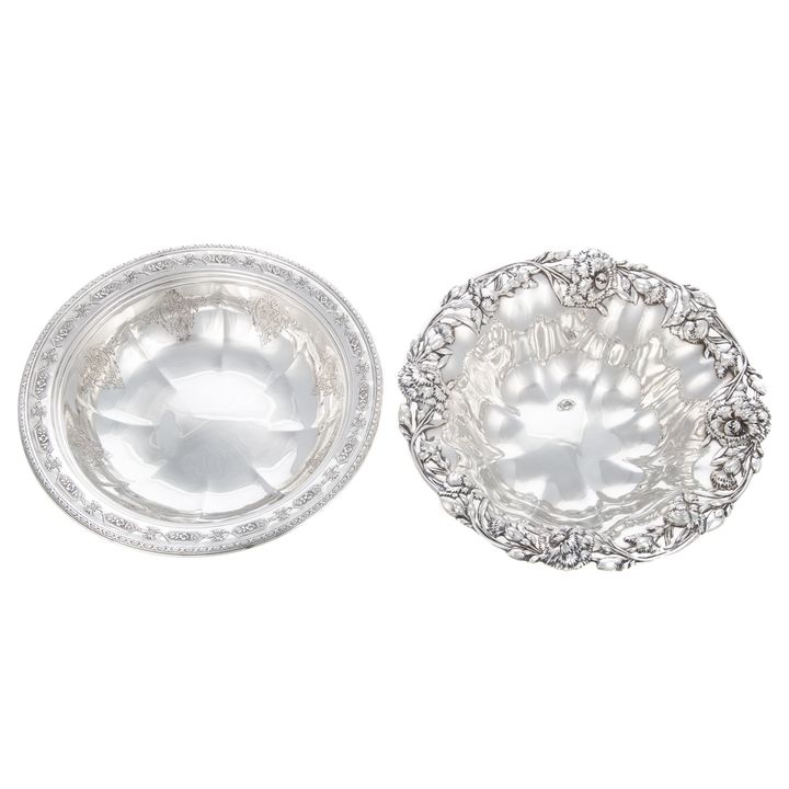 Two American Sterling Bowls