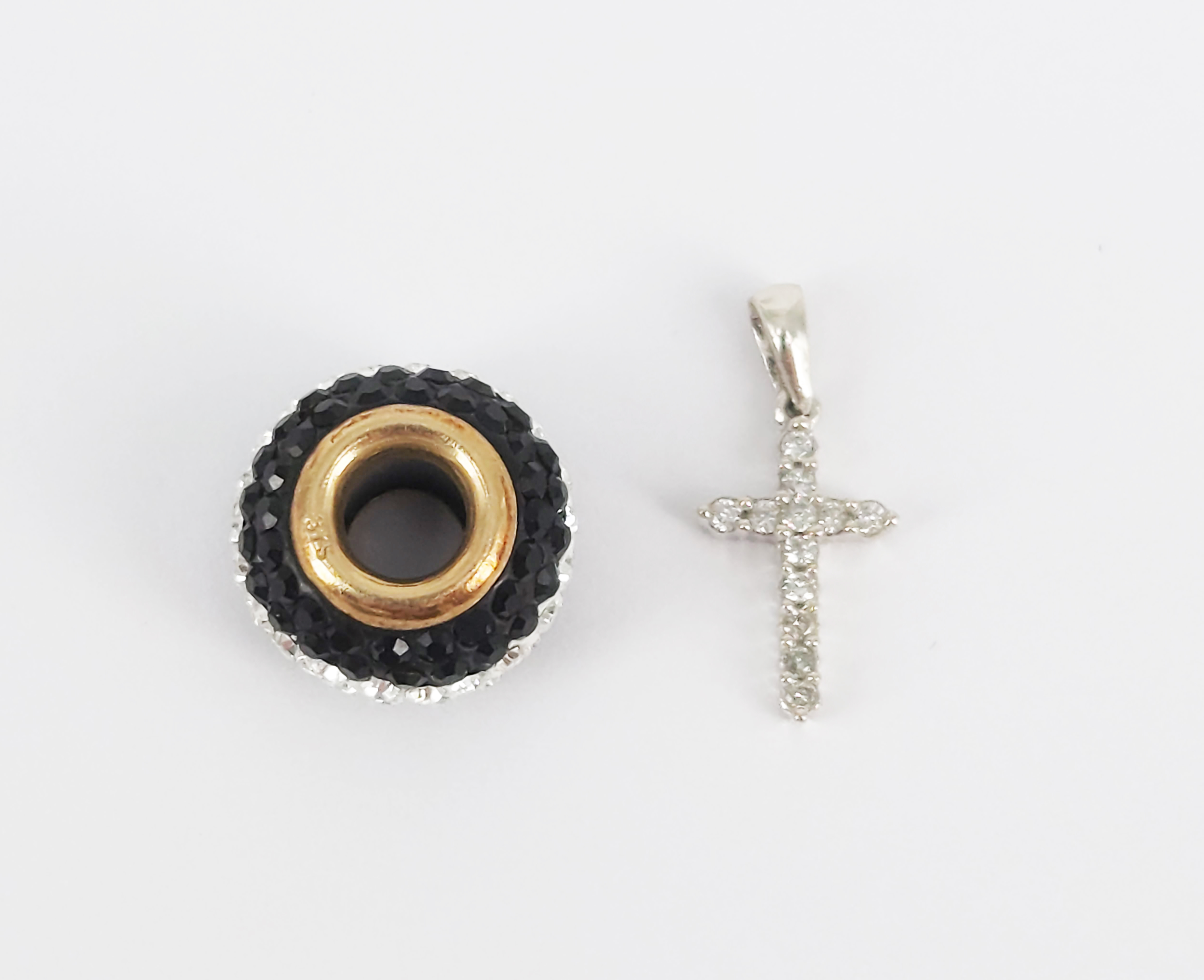 Two 9ct Gold-Set Charms