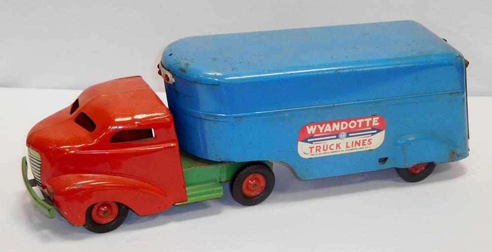 wyandotte truck lines toy truck