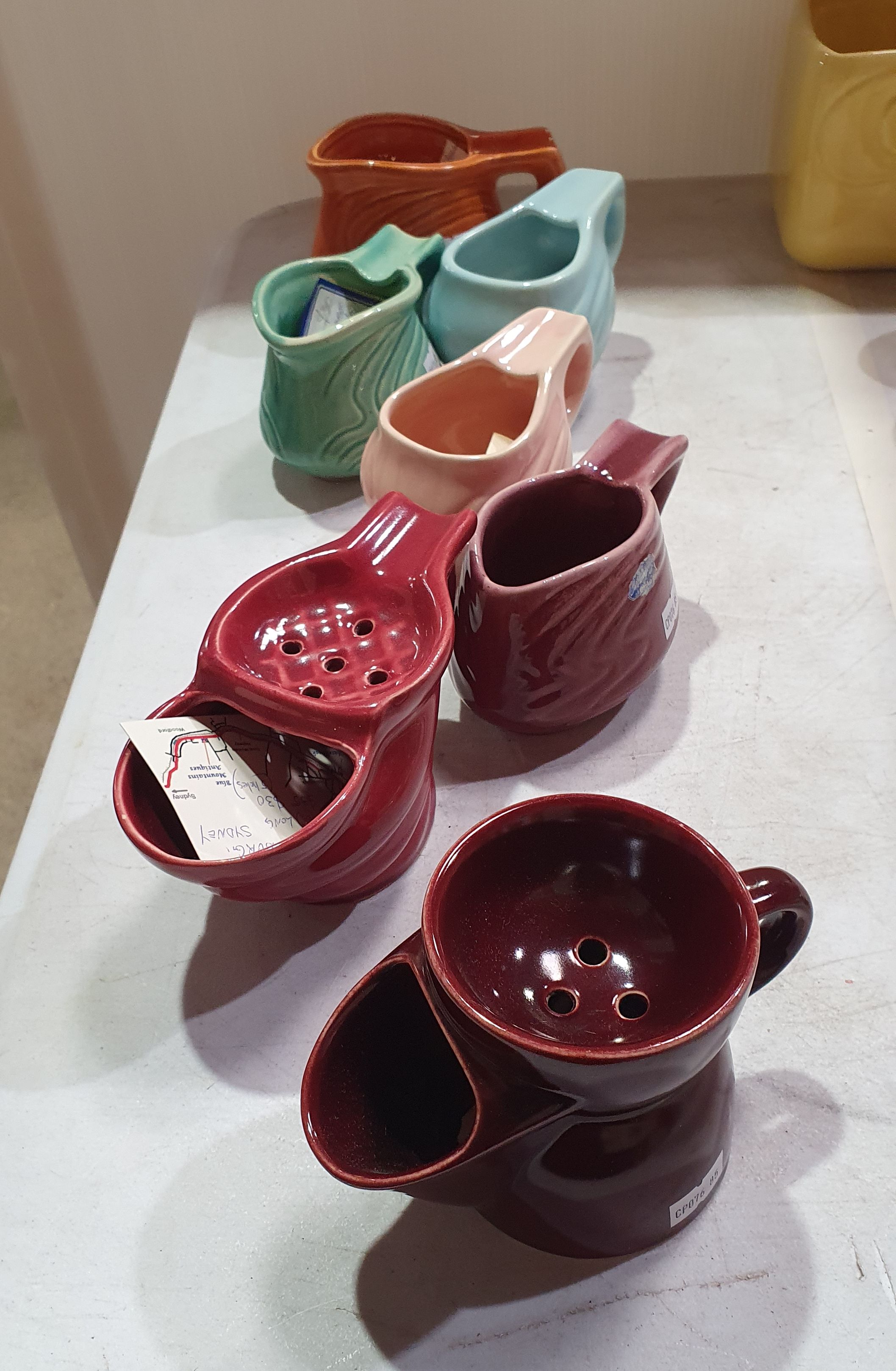 458 · A GROUP OF MCP MINGAY SHAVING MUGS