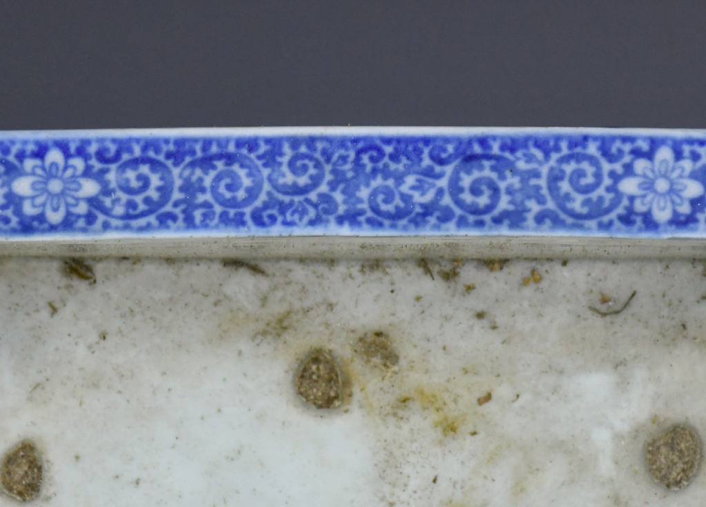 中国美術 青花 麒麟紋 高碗 φ20.5cm(LC254) 清青花麒麟紋四方花盆| Stunning Arts Gallery & Auction Inc