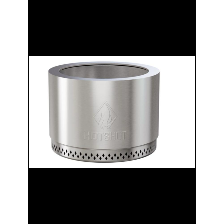 Hot Shot Explorer Smokeless Portable Wood Burning Fire Pit (Stainless Steel, 19'')