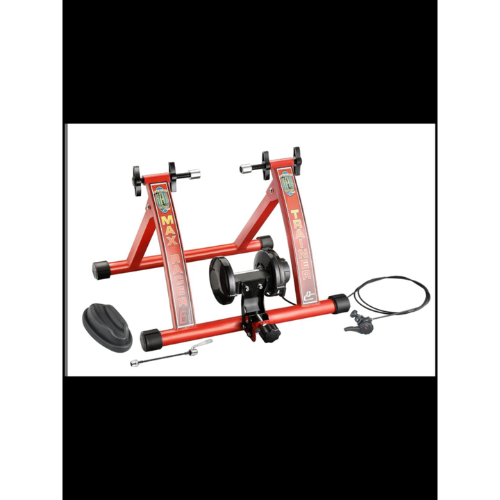 RAD Cycles Products Max Racer 7 Levels w/ Smooth Magnetic Resistance Bicycle Trainer- In Box