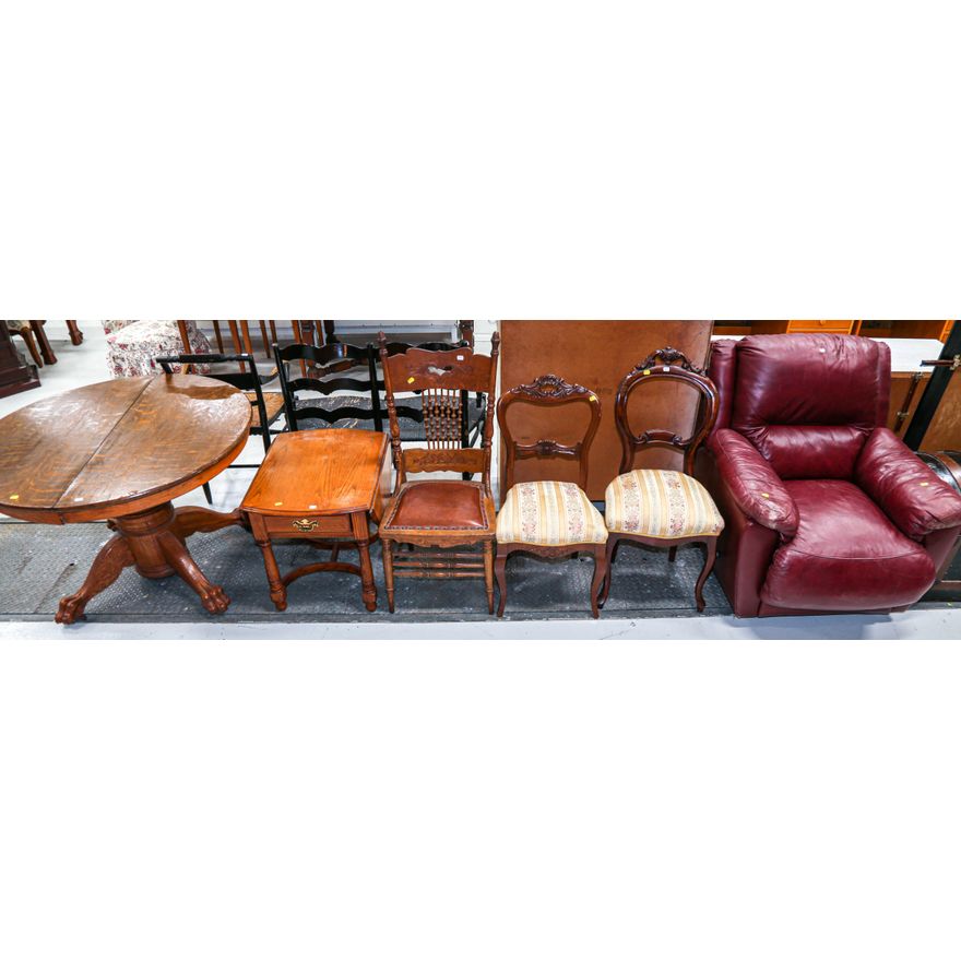 Six Assorted Pieces of Furniture