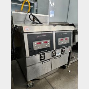 HENNY PENNY OFE-322 FF OPEN DOUBLE TANK DEEP FRYER