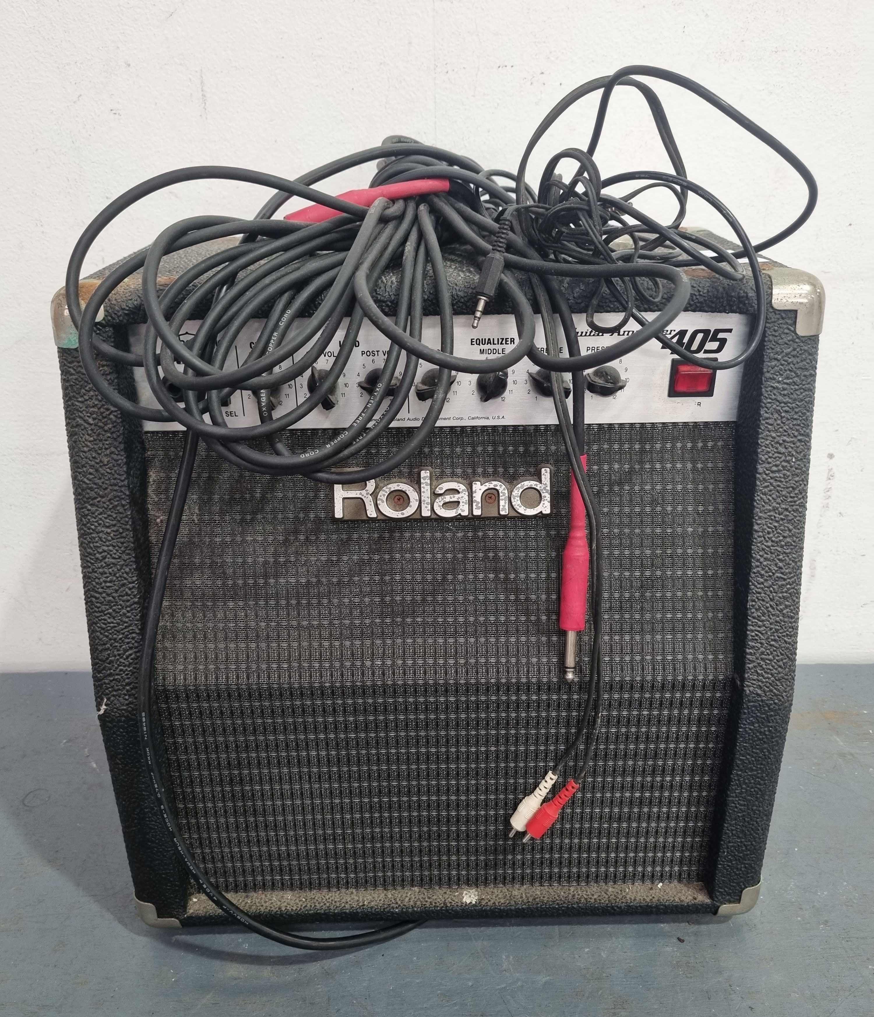 A Roland Guitar Amplifier