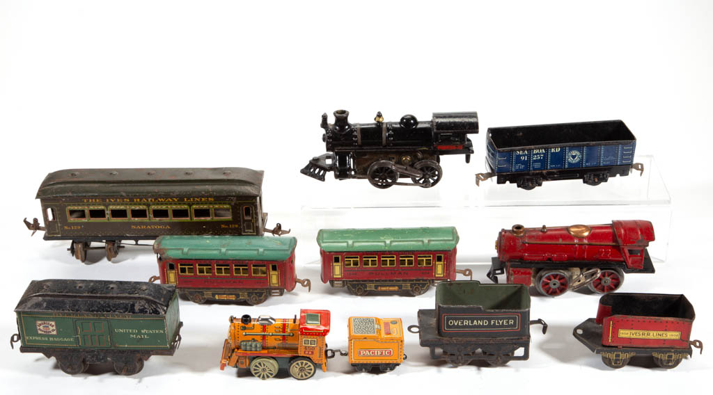 vintage train toys