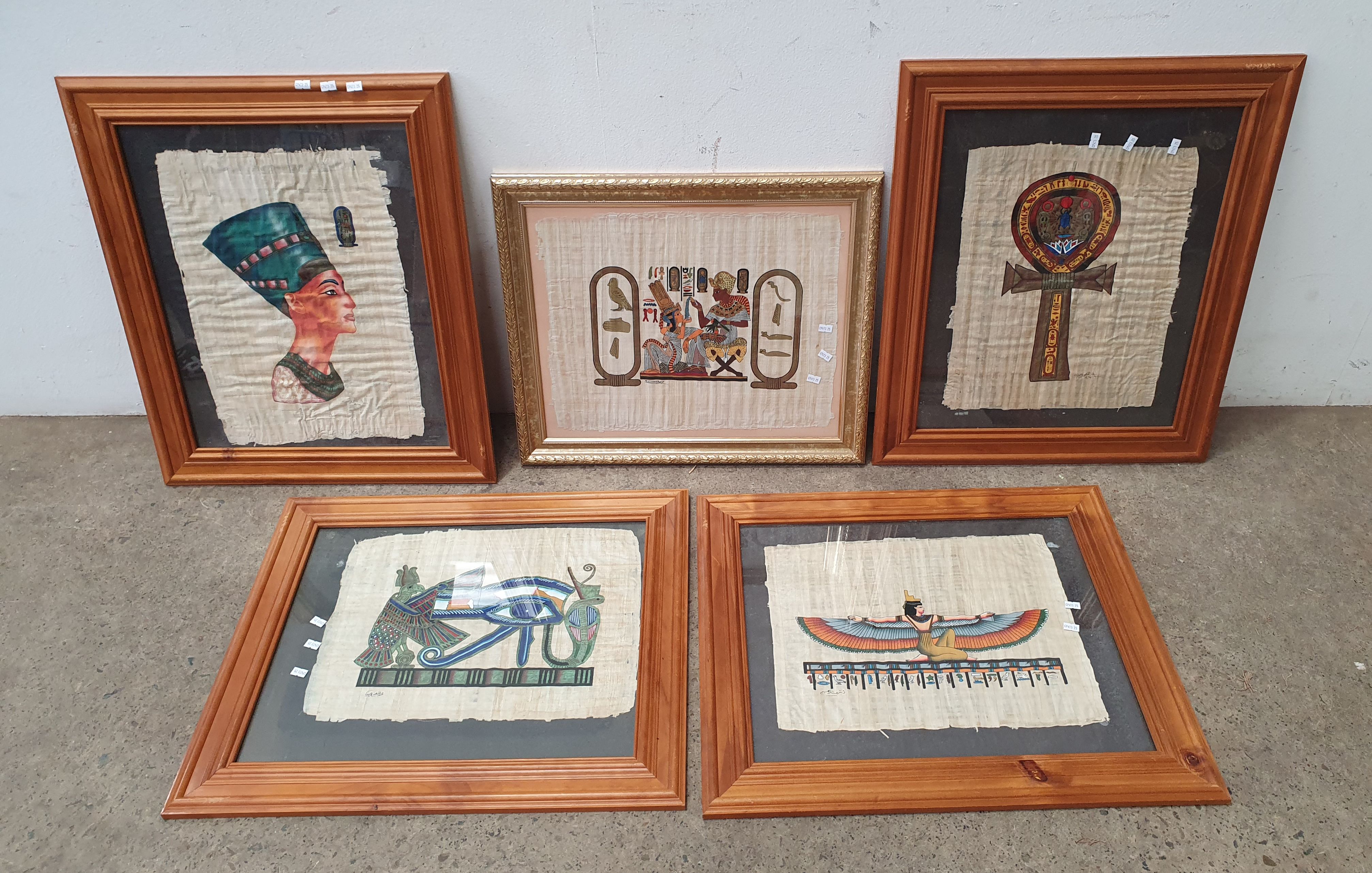 A GROUP OF EGYPTIAN ARTWORKS
