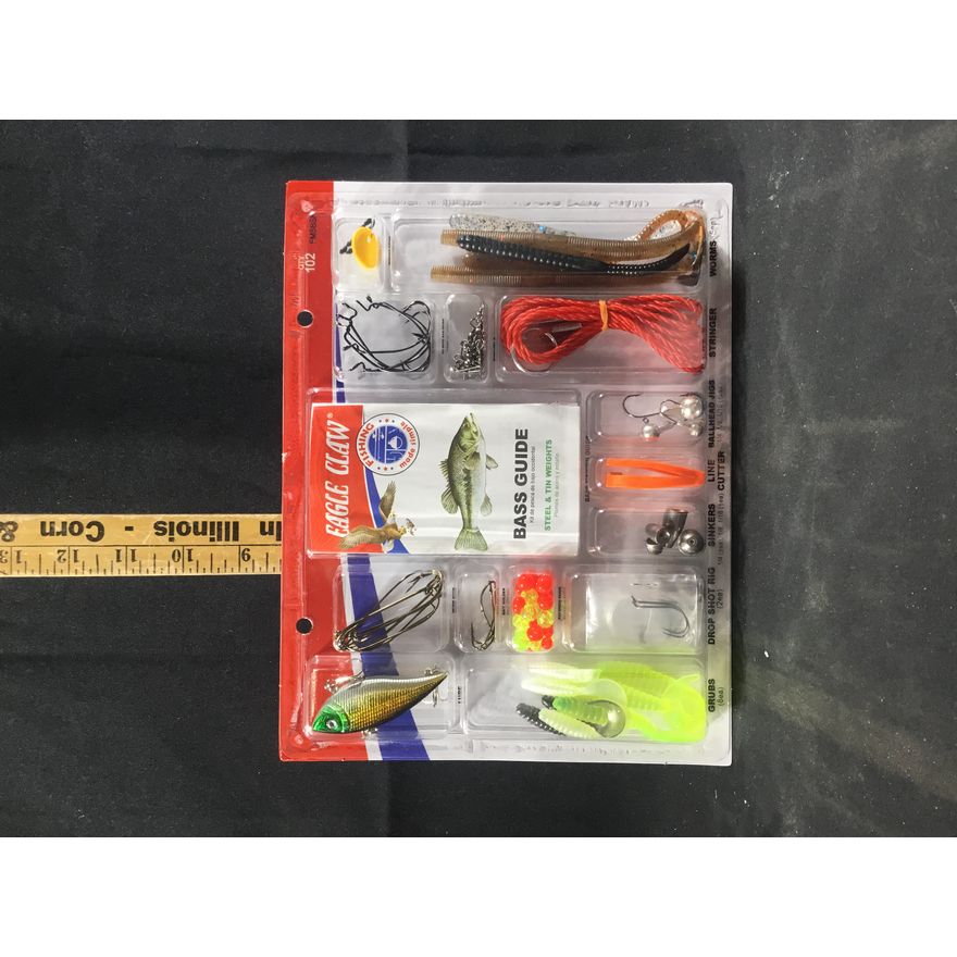 Eagle Claw Bass Guide 102pc Kit