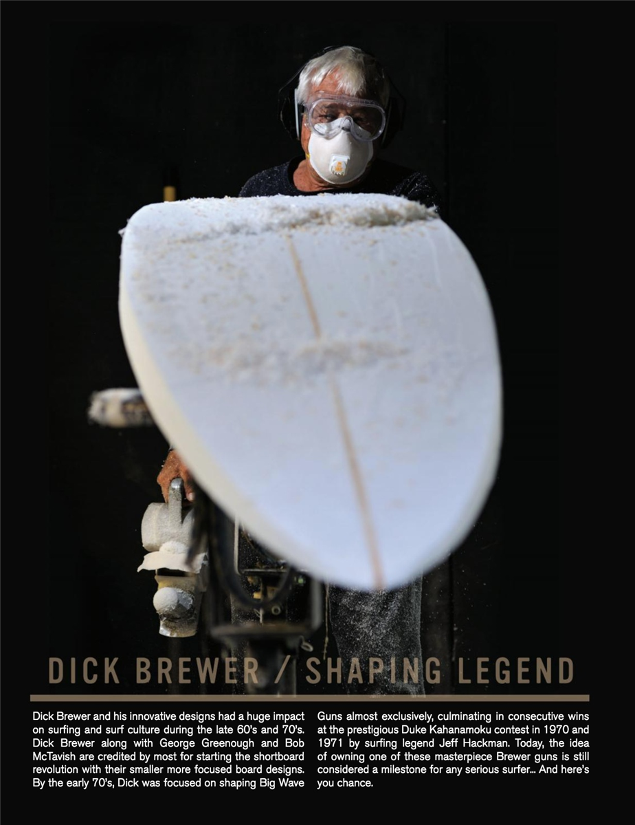 1963 Dick Brewer Surfboards Hawaii | California Gold Surf Auction
