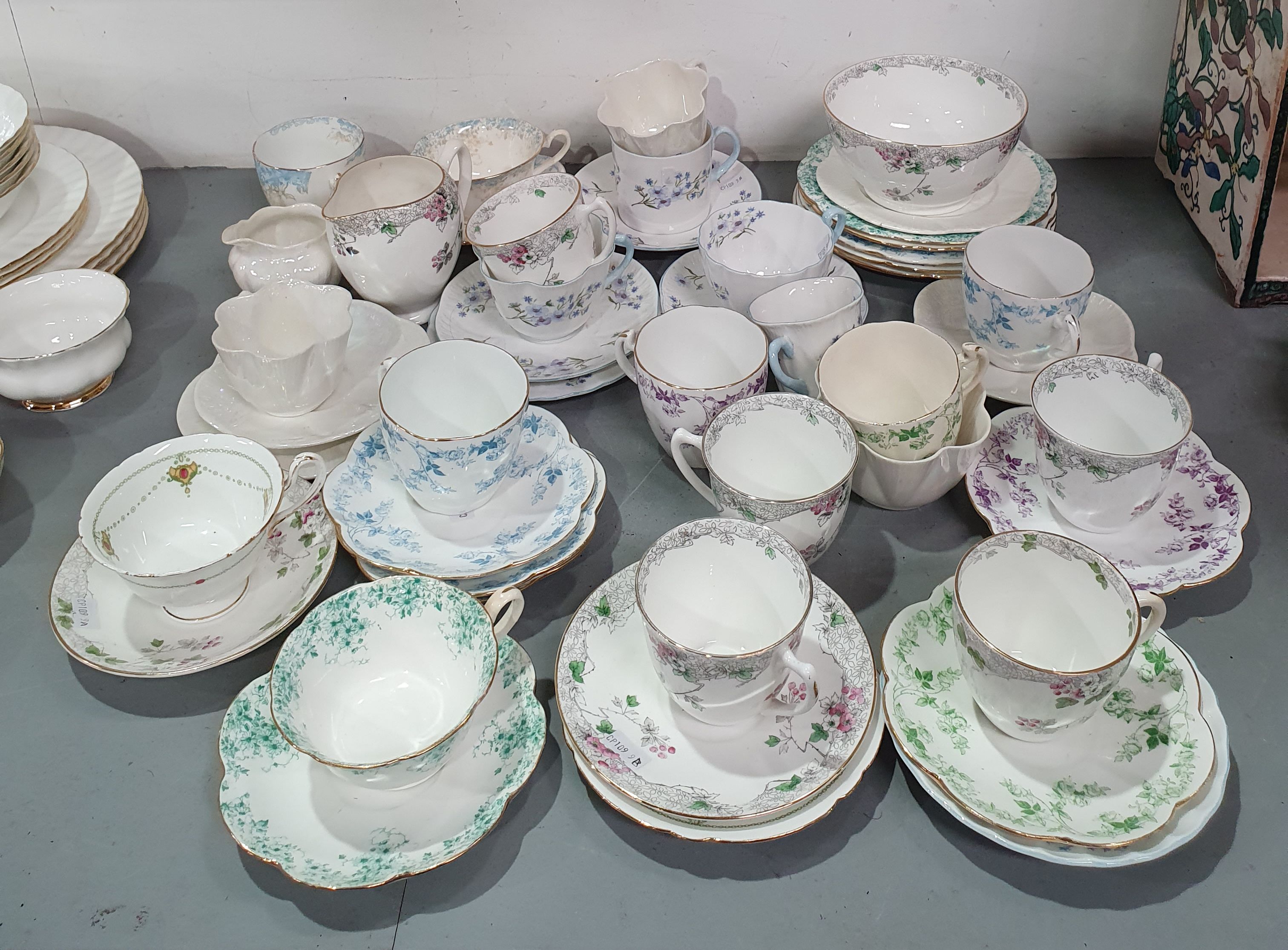 A Collection Of Shelley Fine Bone China