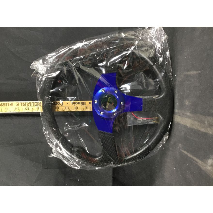 Momo Blue 14" Sport Steering Wheel
