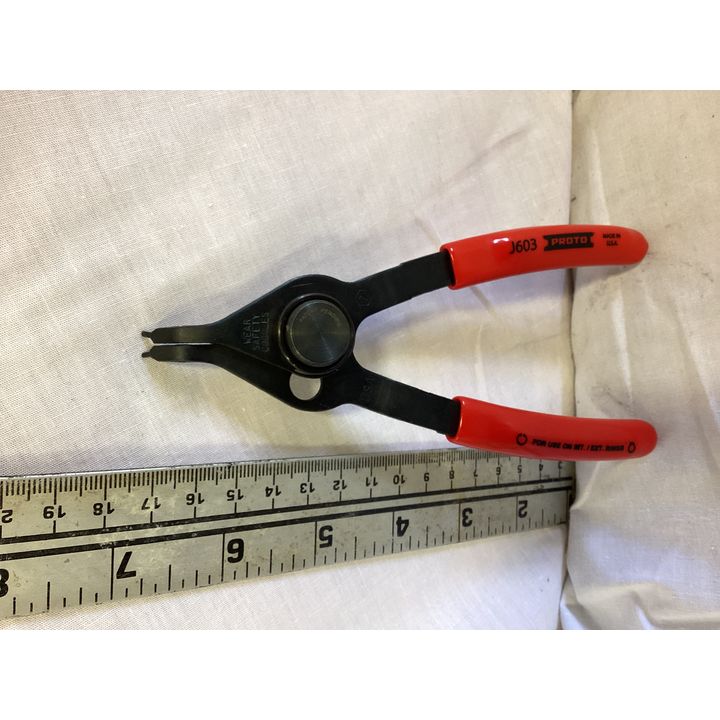 Proto Retaining Ring Plier- External/Internal 3/8'' x 9/16'' 0.038'' Tip