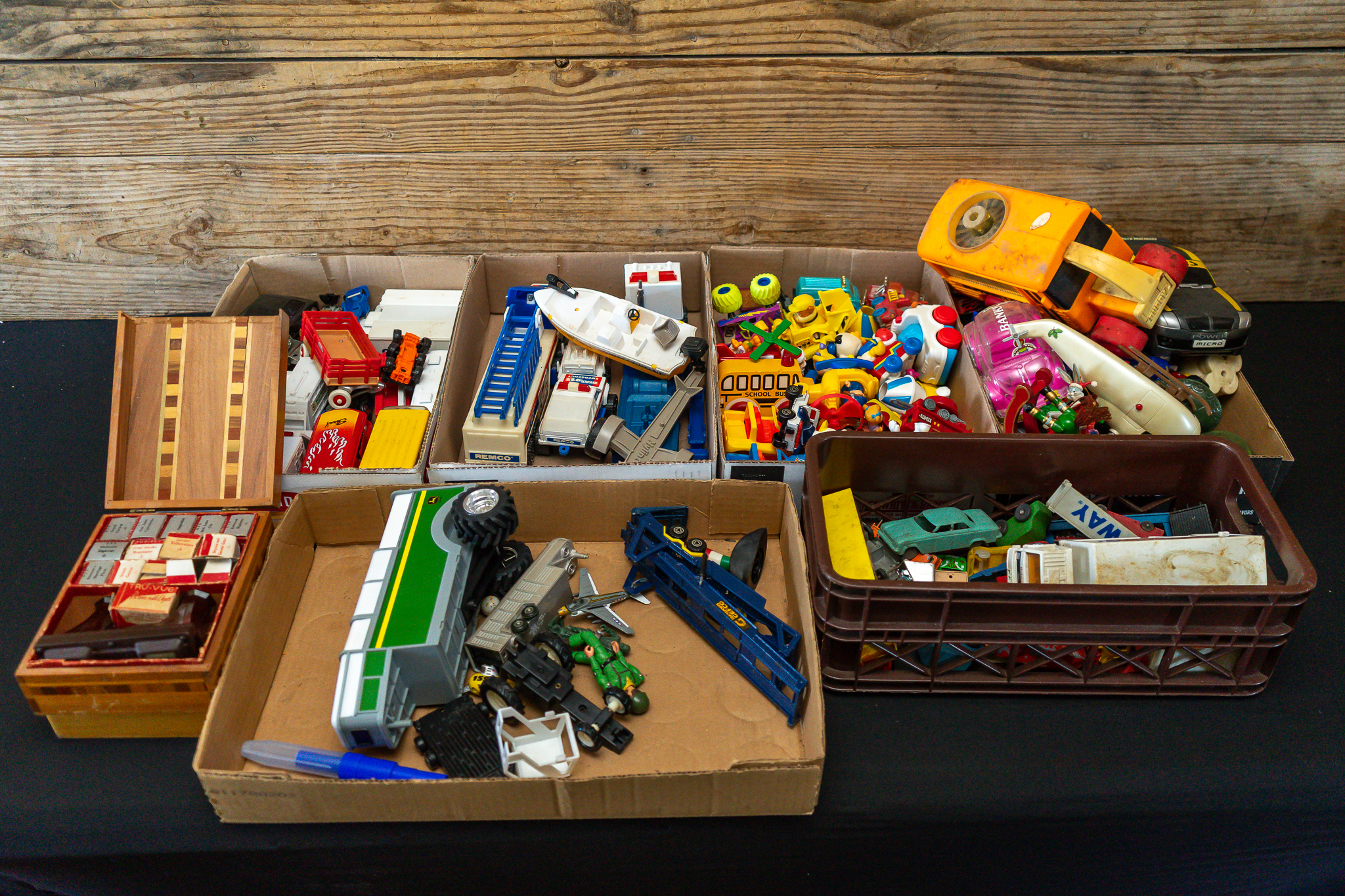 Seven Boxes of Toys | Harritt Group, Inc