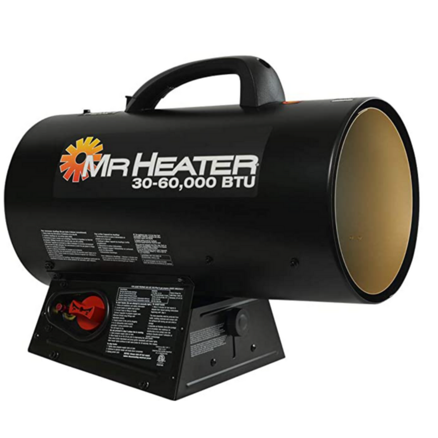 Mr Heater 60,000BTU Portable Porpane Forced Air Hearter