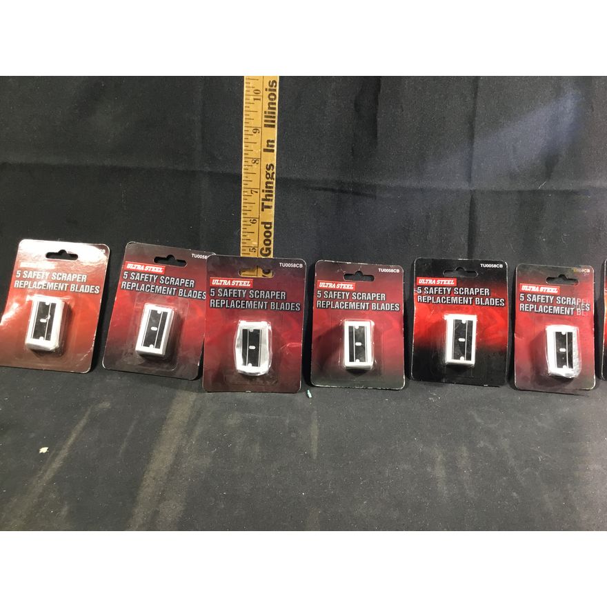 Buying (6) Ultra Steel 5 Safety Scraper Replacement Blades