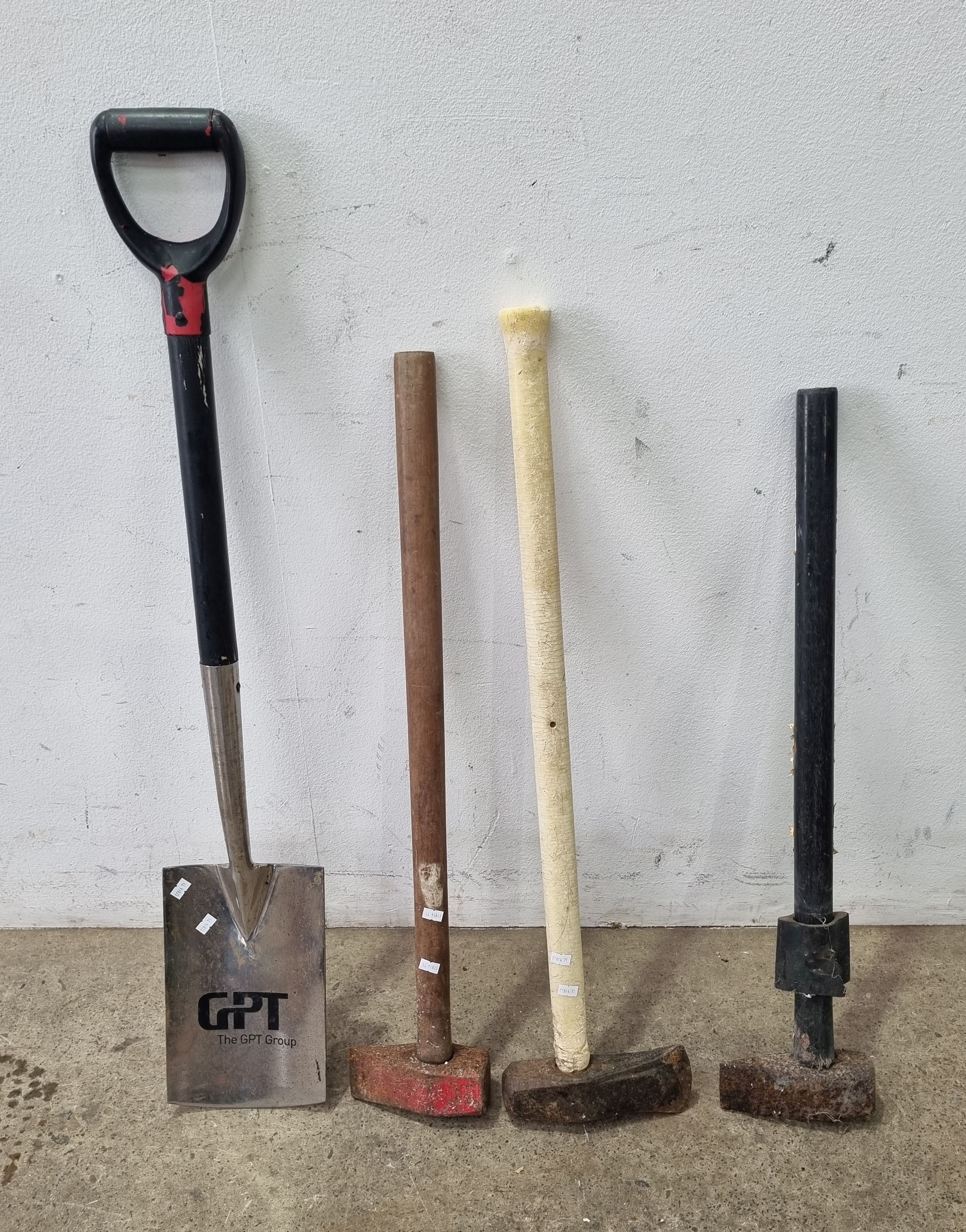 Three Sledge Hammers