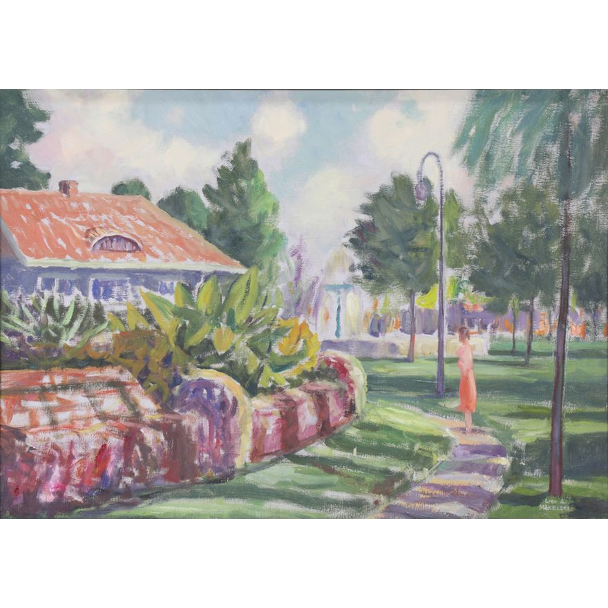Painting, Leon Makielski